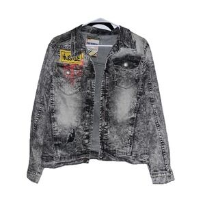 Road Narrows Hustle Jean Jacket Boys Size 14/16 Large New With Tags